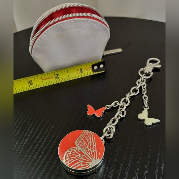 Bath & Bodyworks Limited Edition Butterfly Flower Solid Perfume Charm & Pouch - Picture 6 of 13